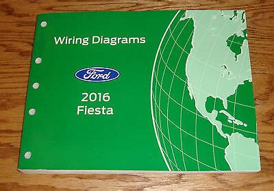 original  ford fiesta wiring diagrams manual  ebay