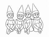 Elf Buddy Coloring Pages Getcolorings sketch template