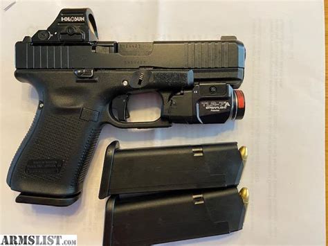 Armslist For Sale Trade Customized 9mm Glock 19 Gen 5 Mos W Holosun 507c