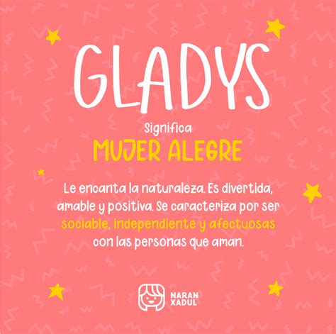 significado del nombre gladys