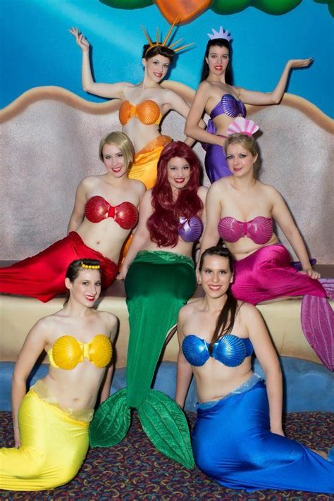 mermaid sisters daughters of tritan ariel cosplay ariel cosplay cosplay costumes