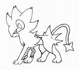 Pokemon Coloring Luxray Pages Lineart Riolu Colouring Sketch Sinnoh Pokémon Deviantart Thats Gotta Done Now Popular Pikachu Choose Board sketch template