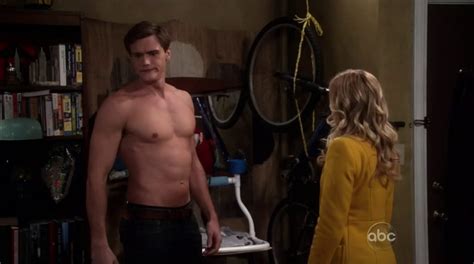 hartley sawyer shirtless in don t trust the b in apartment 23 s1e06 shirtless men at groopii