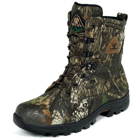 mens rocky prolight  gram thinsulate ultra insulated waterproof hunting boots