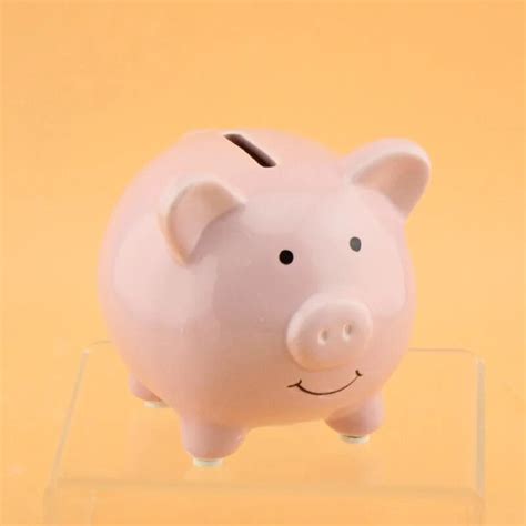 pcs ceramic small cute pig piggy bank ornaments figurines pink pig