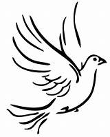 Dove Funeral Doves Clipart Cliparts Library Line Drawing sketch template