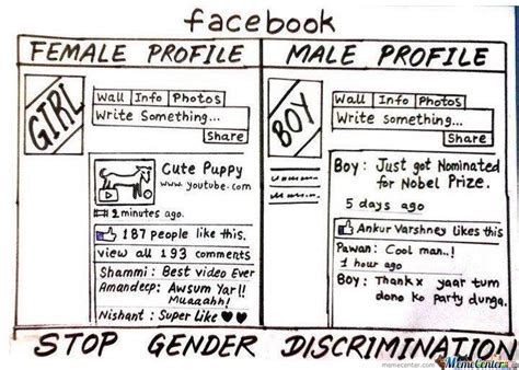 Stop Gender Discrimination By Ben Meme Center