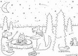Smore Calling Thought Did Would Night Drawing Other sketch template