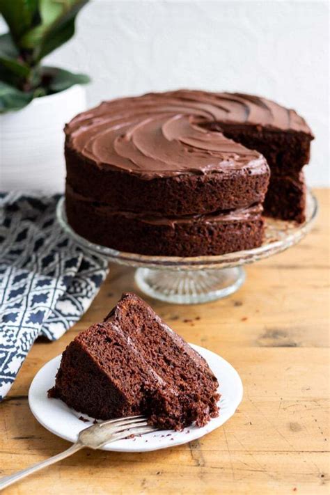 vegan chocolate cake recipe   vegan chocolate cake