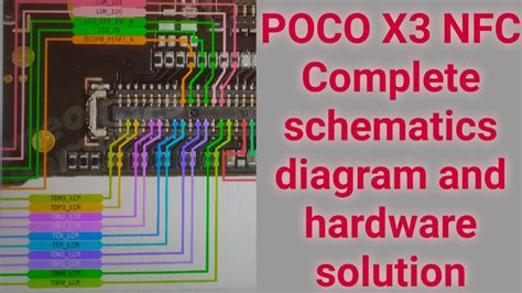 xiaomi poco  nfc complete schematic diagram  hardware solution youtube
