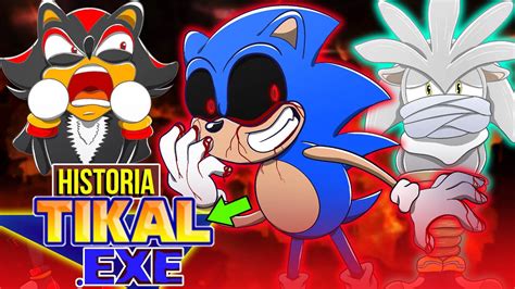Sonic Exe Vs Shadow E Silver 😈 Historia Tikal Exe Youtube