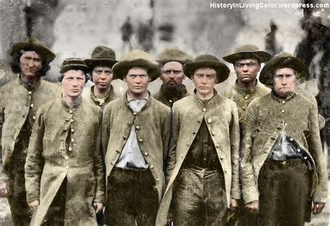 tennessee infantry confederate historyinlivingcolorwordpresscom civil war artwork