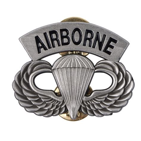 army airborne paratrooper parachutist wings pin badge aliexpress