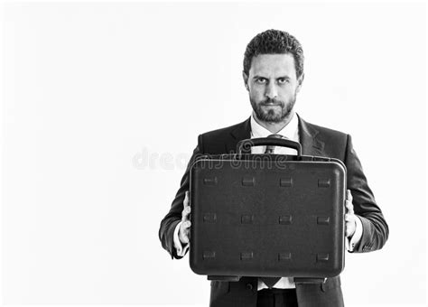 man carries black case  hands man  suit stock image image  career carry