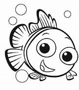 Nemo Coloring Pages Finding Cute Printable Print Unisex Color Cartoon Outline Kids Drawing Colouring Clipart Funny Faces Fish Dory Pdf sketch template