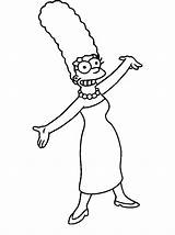 Marge Coloring Homer Coloriages Laughter Copia Disegni Maggie Colorear Etape Bart Dessiner Faciles Livro Feltro Mensagens Fáceis Personagens Grd Realistas sketch template