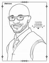 Coloring Pages Taye Diggs Men Sheknows Book Adult sketch template