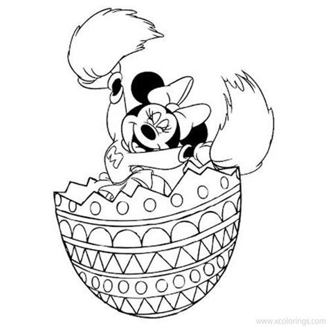 baby minnie mouse easter coloring pages minnie mouse coloring pages