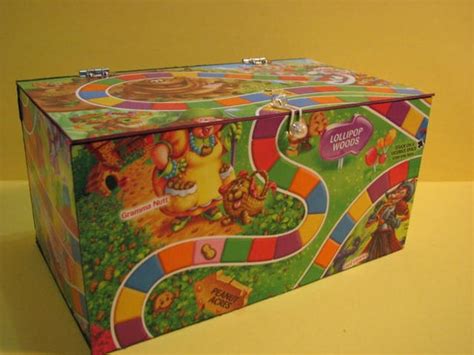 candyland themed keepsake box  lovinthewhimsy  etsy