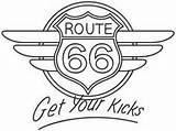 Route 66 Coloring Pages Stamps Sign Disney Arts Crafts Want Vintage Choose Board sketch template