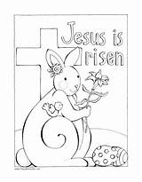 Coloring Pages Easter Jesus Holy Week Colouring Printable Religious Bunny Print Library Clipart Getcolorings Risen Search Louis Color Armstrong sketch template