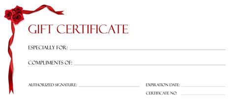 Free Christmas T Certificate Templates