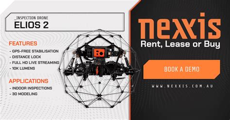 elios  inspection drone drone products nexxis