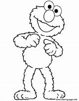Elmo Coloring Pages Printable Sesame Street Cute Color Monster Print Kids Birthday Gif Choose Board Hmcoloringpages sketch template