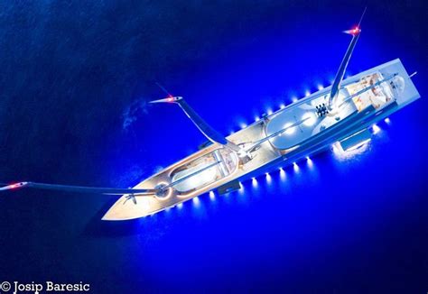 drone view  sailing yacht   night  monaco ocean  news   sailing yacht