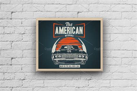 american muscle car american muscle cars muscle cars graphic design layouts