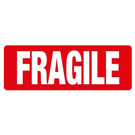 printable fragile labels