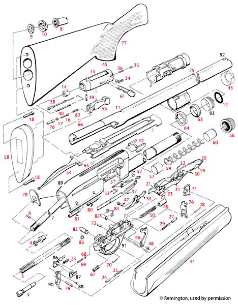 remington model  schematic
