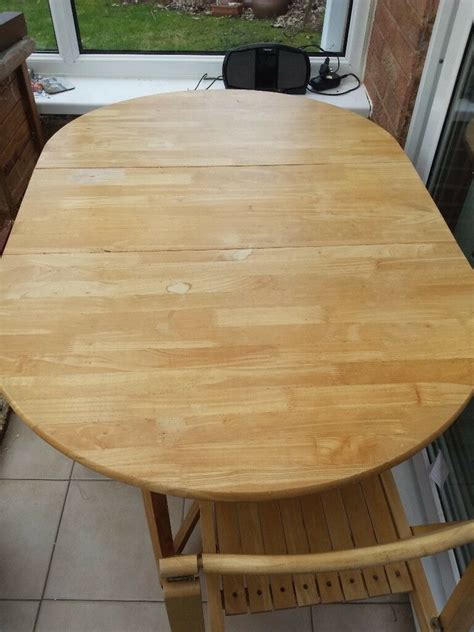 drop leafextending kitchendining table   chairs  wimborne