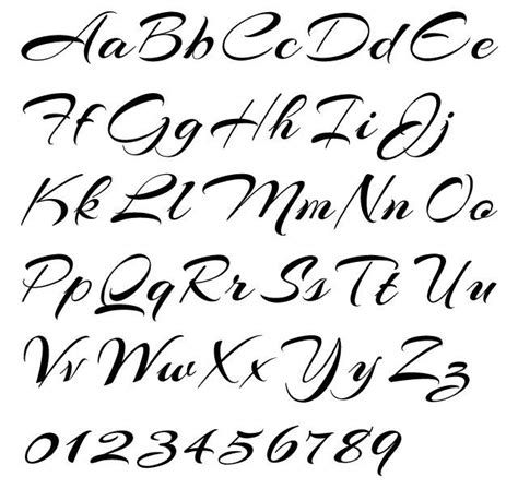 cool cursive letters alphabet letters font lettering alphabet fonts