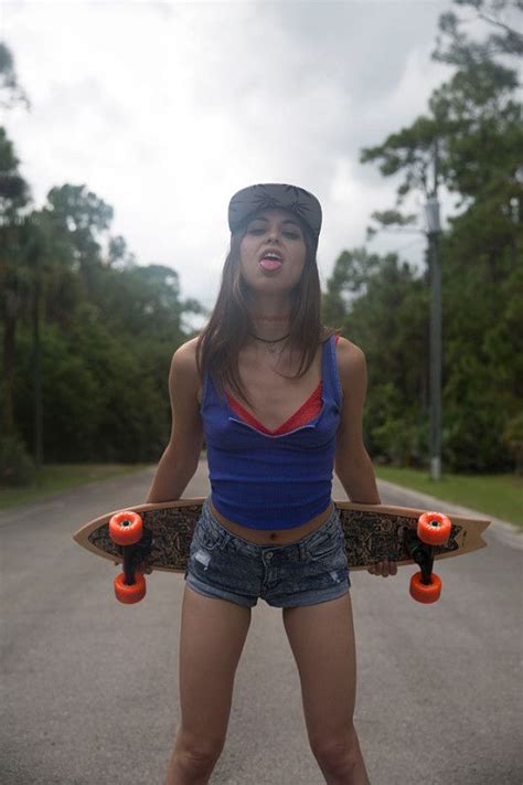 The Incredible Riley Reid Girl Model Skater Girls Longboard Girl