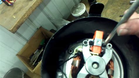 changing motor brushes   front motor      circuiteer dryer youtube