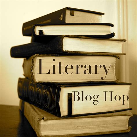 announcing  literary blog hop  blue bookcase