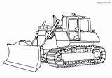 Planierraupe Bulldozer Fahrzeuge Excavator Malvorlage Schwere Ausmalbilder Bagger Colomio Inspirational Raupenbagger Digger Schwerer sketch template