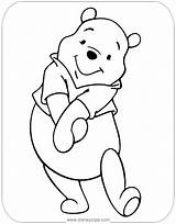 Pooh Winnie Coloring Pages Disney Cute Drawing Printable Disneyclips Drawings Colouring Color Bear Misc Adorable Easy Draw Coal Outlines Cartoon sketch template