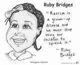 Ruby Bridges Coloring Printable Kids Meaghan Elderkin Pages Activities sketch template