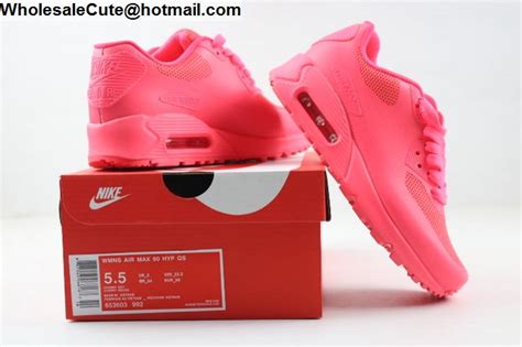 Womens Nike Air Max 90 Hyperfuse Usa All Hot Pink 17418 Wholesale
