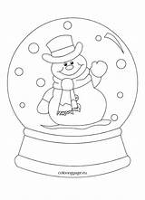 Globe Snow Coloring Pages Heat Christmas Snowglobe Miami Clipart Printable Winter Color Logo Getcolorings Print sketch template