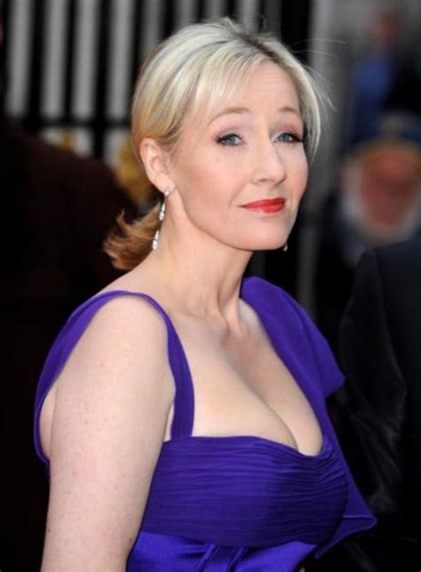 J K Rowling Cleavage Blonde Porn