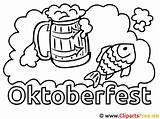 Oktoberfest Ausmalbilder Malvorlage sketch template
