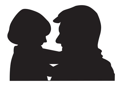 father daughter silhouette clip art at free for personal use father daughter