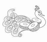 Rangoli Peacock Coloring Pages Drawing Printable Outline Easy Feathers Patterns Step Sketch Color Draw Drawings Template Paintingvalley Print Supercoloring Colouring sketch template