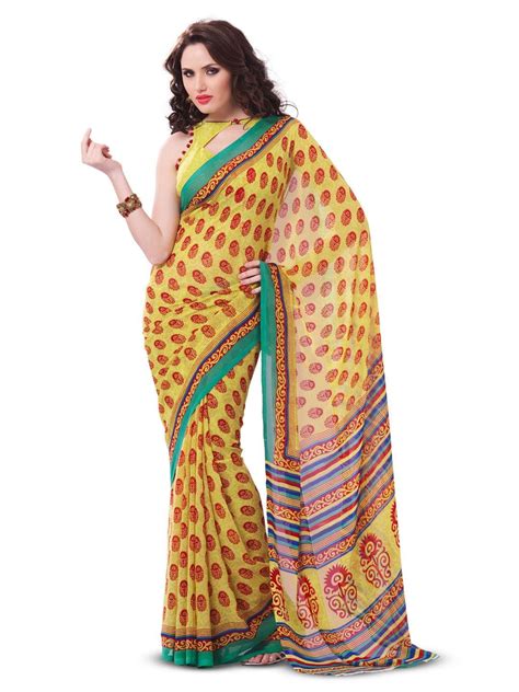 printed saree style saree draping style
