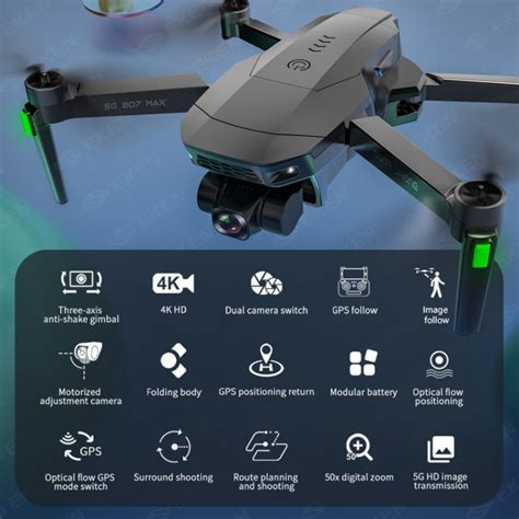sg max  camera drone   axis gimbal stabilizer professional gps optical flow wifi fpv