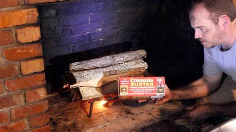 clean  chimney testing  creosote log youtube