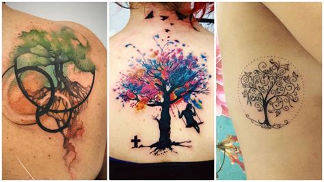 30 Ideas De Tatuajes Del Árbol De La Vida Y Sus